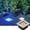 Blue, variant on Outdoor Landscape Light Square In-Ground Lights IP66 Waterproof LED Underground Light for Yard, Path, Walkway, Deck, Step, AC85-265V(White,5W)