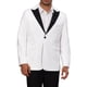 thumbnail image 1 of CHAQUETAS DE NEGOCIO INSPIRADAS CHIC PARA HOMBRES, CHAQUETAS DE TRAJE CLÁSICO DE UN SOLO BOTÓN CON SOLAPA PICO M BLANCO, 1 of 5