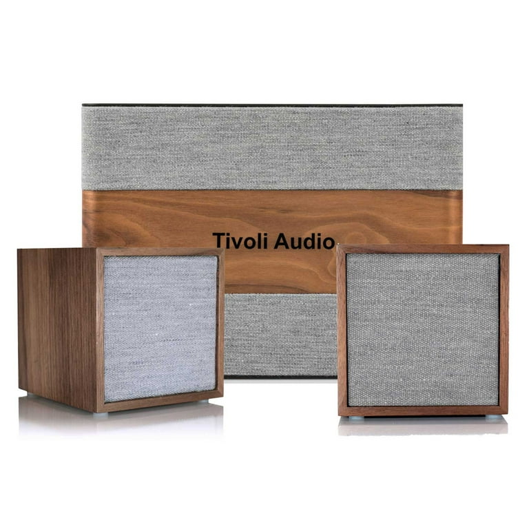 Tivoli Audio CUBE Wireless Speakers (Pair) with ART Model Sub Wi