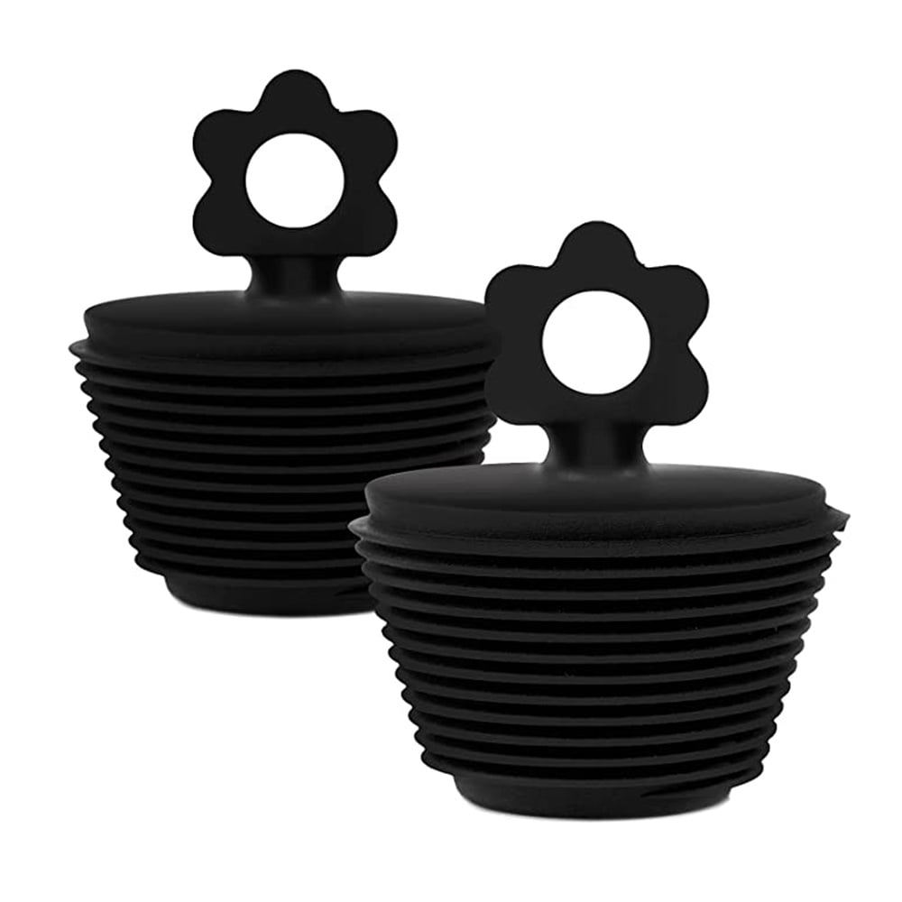 Morease 2 Pack Universal Bathtub Plug, Silicone Bathtub Stopper Bathtub