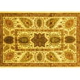 thumbnail image 1 of Ahgly Company Indoor Rectangle Abstract Yellow Modern Area Rugs, 8' x 12', 1 of 4
