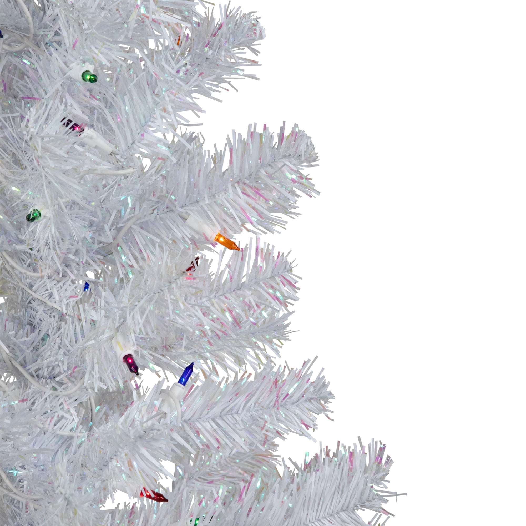 Northlight 4' White Iridescent Pine Artificial Christmas Tree - Unlit,  1.0000 - Fred Meyer