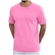 thumbnail image 2 of pstuiky Mangas cortas para hombre, Camiseta de manga corta para hombre, informal, de color liso, de red, con cuello redondo, manga corta, ligera, de manga corta y cuello redondo. s, 2 of 5