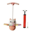 thumbnail image 2 of amleso Pogo Jump Ball High Jumping Toy Boys Girls with Nonslip Handle Jump Board with Light for Gift Indoor Exercise Balance Ability Pink, 2 of 9