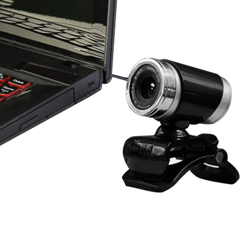 360 Rotation USB Webcam Camera With Microphone for Live Work Computer PC  Laptop Gamer Webcast