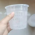 thumbnail image 6 of Clear Orchid Pots Flower Pots Garden Home Plastic Mesh Pots Breathable 2KL8 M3, 6 of 8