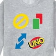 thumbnail image 3 of UNO Icons - Men's Crew Neck Fleece Pullover, 3 of 5