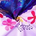 thumbnail image 7 of Toddler Girls Gown Little Princess Girls Dresses Short Ruffles Sleeve Girls Clothes Round Neck Night Costume Dress, 7 of 7
