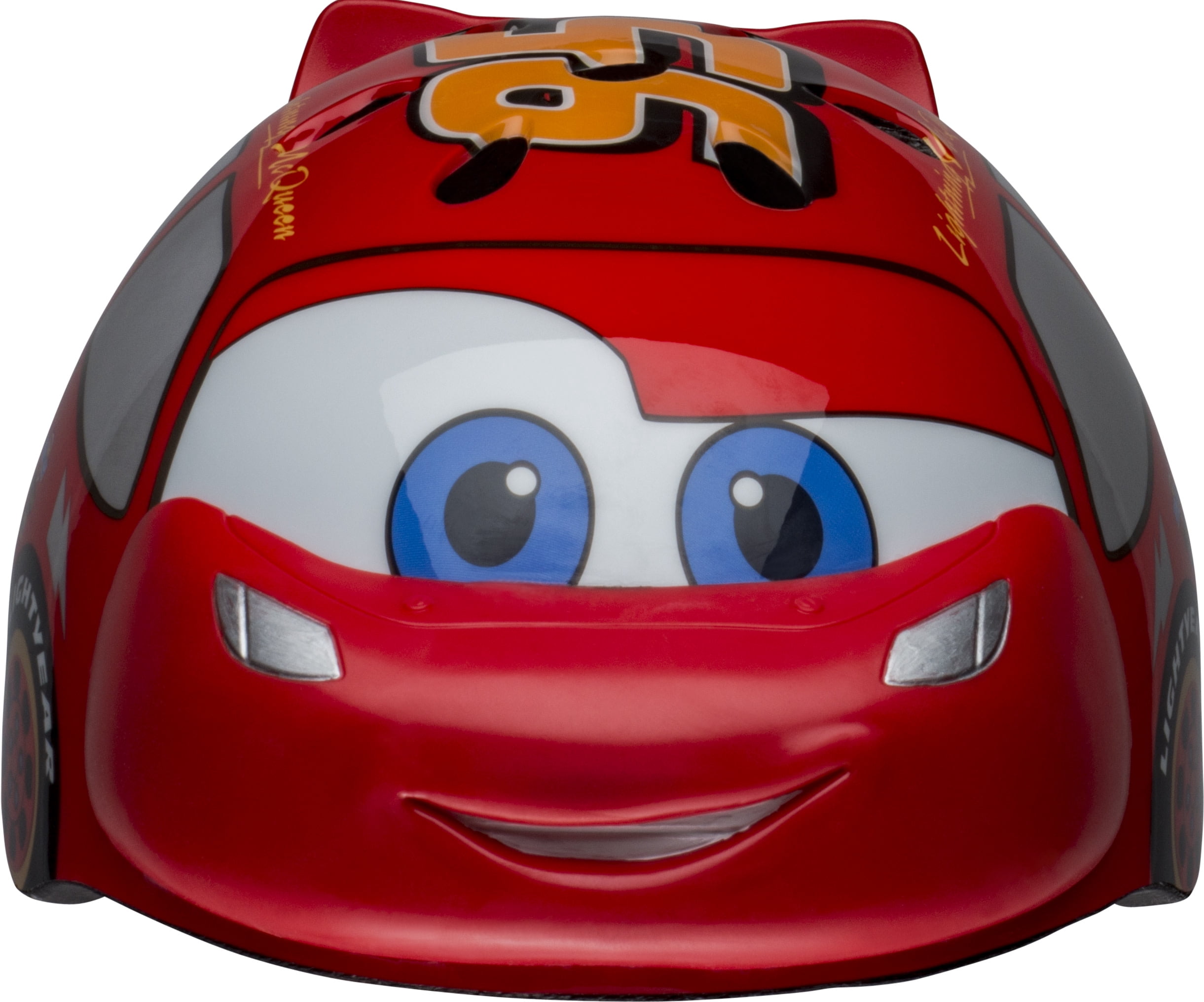 Cars 3D Lightning McQueen Toddler Multisport Helmet, 3+ (48-52)
