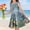 Multicolor E, variant on SGFCWSX Girls Sleeveless Dress Print A-Line Crew Neck Summer Party Dresses for Kids Multicolor Size 9-10 Years