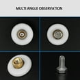 thumbnail image 4 of Coureur de Porte de Douche, 4 Ensembles de Rouleaux de Porte de Douche, Pièces de Rechange pour Roues de Porte Coulissante pour Porte en Verre de Salle de Bain, 4 of 5