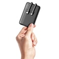 thumbnail image 1 of Cargador portátil Qecvec 10000 mAh con cables USB-C integrados, 1 of 7