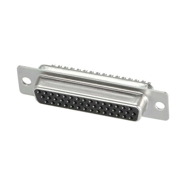 Unique Bargains D-sub Connector DB44 Female Socket 44-pin 3-row High Density Port Terminal Breakout for Mechanical Equipment CNC Compute