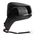thumbnail image 3 of Espejo lateral eléctrico calefactable negro brillante con señal de giro BSM para RAV4 XA50 2019-2022 izquierda, 3 of 12