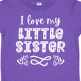 thumbnail image 4 of Inktastic I Love My Little Sister with Hearts Boys or Girls Toddler T-Shirt, 4 of 5