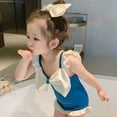 thumbnail image 5 of Baby Hot Spring Swimsuit Bowknot Swimsuit Girls' Ruffled Swimsuit, 5 of 7