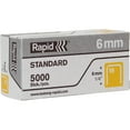 thumbnail image 3 of (2 pack) Rapid, RPD23391100, R23 No.19 Fine Wire 1/4" Staples, 5000 / Box, Gray, 3 of 3