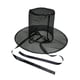 thumbnail image 2 of Sombrero malla negra portátil , accesorio disfraz para Halloween y festivales., 2 of 8