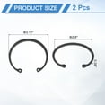 thumbnail image 2 of 2 Pack 2-7/8" Internal Retaining Ring Circlip, Internal Circlip Snap Rings, 2 of 6