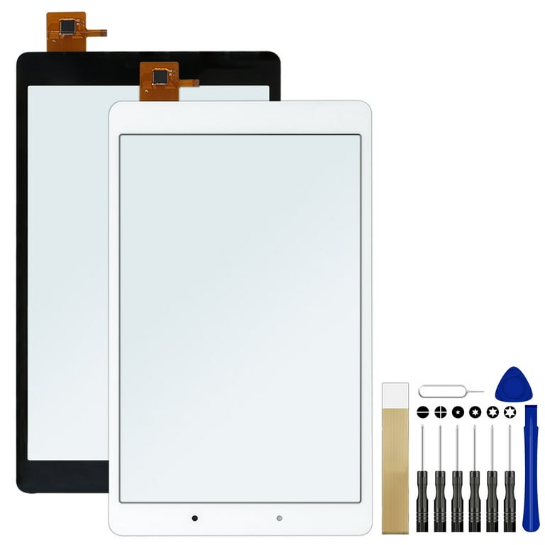 LCD Touch Screen Display Assembly for Samsung Galaxy Tab A 8.0 2019 T290  SM-T290 LCD Screen Digitizer Replacement (White)