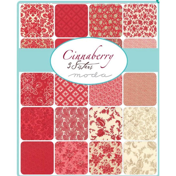 Cinnaberry 3 Sisters; 27 Fat Quarters Moda Fabrics