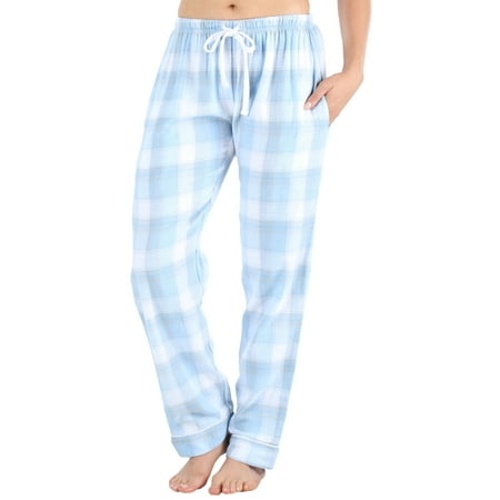 Frankie & Johnny Women's Cotton Flannel Plaid Pajama Sleep Pants