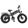 thumbnail image 3 of Spaco Portable Electric Bicycle, 20" Fat Tire, Disc Brakes, Safe & Secure Riding Experience, 3 of 15