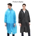 thumbnail image 3 of 2 juegos de impermeable de una sola pieza para senderismo al aire libre, impermeable no desechable para adultos, impermeable transpirable grueso de EVA, 3 of 5