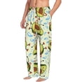 thumbnail image 2 of Daiia Avocado Doing Sport Men's Sleep Pant with Pockets and Drawstring,Pajama Pants-Small, 2 of 9