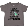 thumbnail image 3 of Inktastic I Want To Grow up To Be a Scientist Like My Daddy Boys or Girls Toddler T-Shirt, 3 of 5