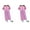 PINK, variant on Poncho,New EVA Fabric Ponchos Adult,Adjustable Drawstring Hood Womens Rain Jacket with Hood,Elastic Cuffs Design Mens Rain Jacket
