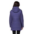 thumbnail image 2 of Elezay Women's Lightweight Puffer Jacket Two-Way Zipper Winter Coats Plus Size Packable Down Jacket Long Hooded Parkas, 2 of 5