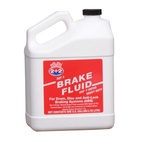 Berkible Brake Fluid B1402 2 2; Single; 1 Gallon Jug; DOT 3