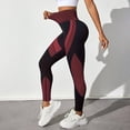 thumbnail image 4 of DAFEI Influence Workout Leggings for Women, Seamless Compression TummyControl Leggings High Rise Yoga Pants, 4 of 8
