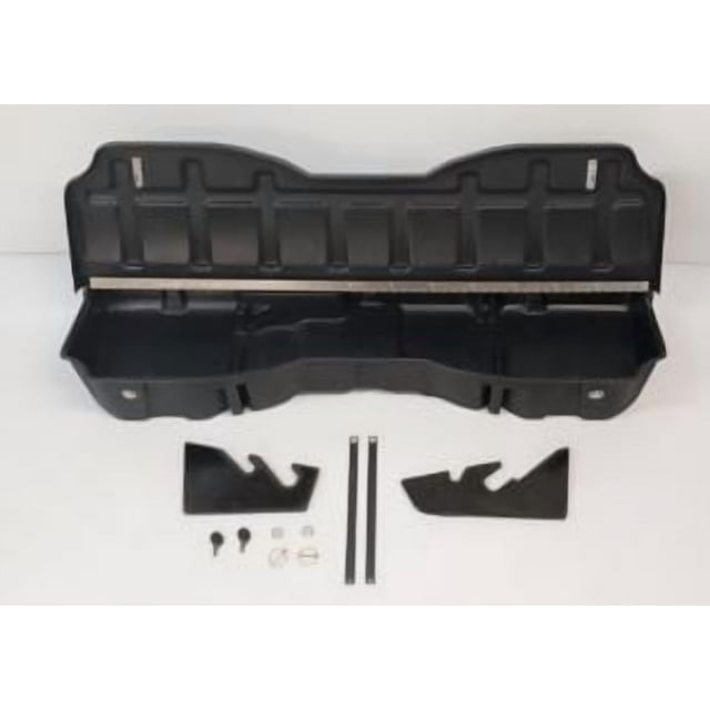 Du-Ha Unité de Rangement sous Siège 10307 Lockbox; Siège Arrière; 1 Compartiment; avec 2 Inserts Amovibles; Noir; Polyéthylène Robuste; avec Couvercle; Verrouillable