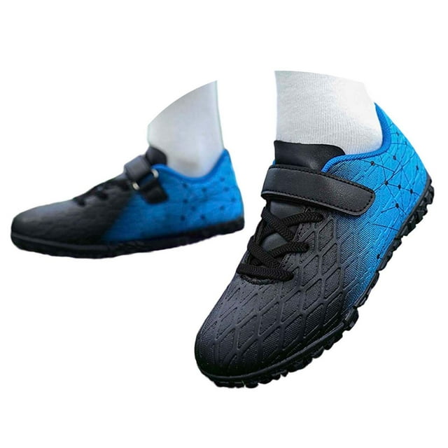 Chaussures à Crampons pour Garçons, Jeunesse, Sports de Plein Air, Entraînement, Football, avec Semelle en Caoutchouc