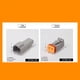thumbnail image 3 of 30X Conector Eléctrico Impermeable de 2 Pines Deutsch DT, DT06-2S DT04-2P, Enchufe del Sensor de Temperatura del Aire de Entrada con Terminales Redondos, 3 of 5