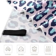 thumbnail image 3 of Leopard Print Rainbow Color Geometric Beach Towel 31" x 71", Quick Dry Bath Towel Super Absorbent Lightweight Travel Towel for Beach Yoga Swim Sport Camping Holiday, 3 of 7