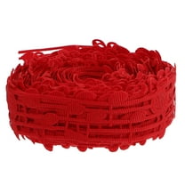 HEALEEP Cheer Wired Ribbon Red 1 Roll 10 Yards