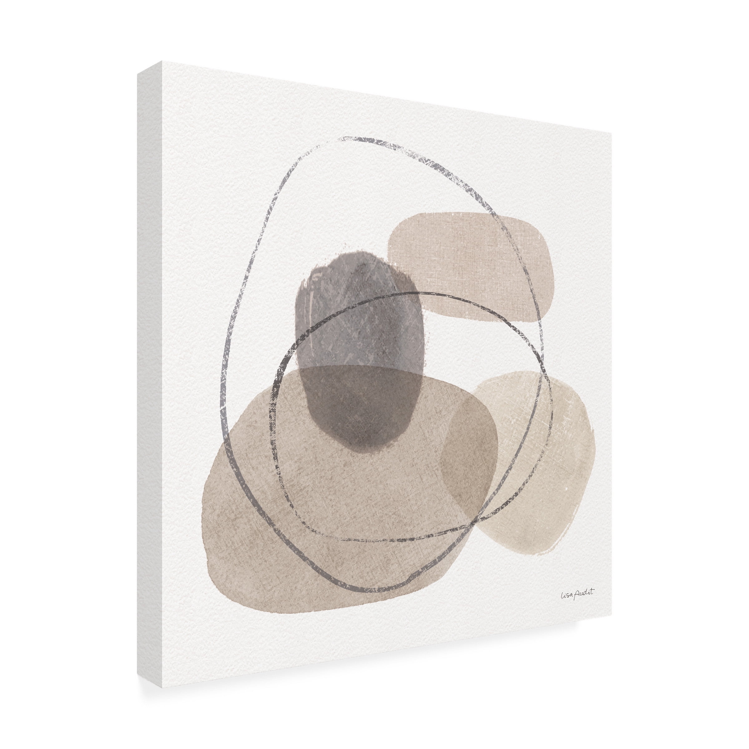 Lisa Audit 'Think Neutral 07' Canvas Art
