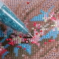 thumbnail image 4 of Crystal Rhinestones, Vase Fillers for Home Decor, 12 In, Slender Tall Vase, Pink Crushed Accents, Entryway Table, Solid Pink Base, 1 Pc, 4 of 7