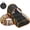 BLACK, variant on Portable Cat Playpen with Surround Tunnel, 2 Connected Enclosed Spaces, Breathable Mesh Tent, Indoor & Outdoor Use