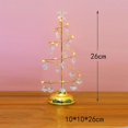 thumbnail image 3 of Bearachild Luz de noche con luz de árbol de Navidad parpadeante, encantador hierro forjado para decoración de dormitorio y sala de estar Kits de decoración para fiestas Oro M, 3 of 6