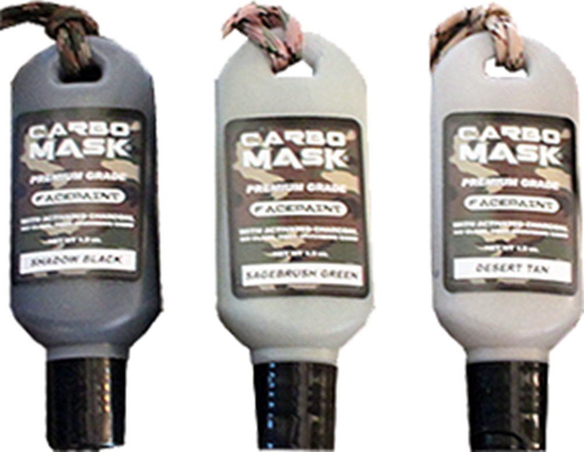 Carbomask Camo Face paint 3 pack: Prairie Pack