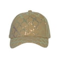 thumbnail image 2 of Top Headwear Fashion Sequin Chain Adjustable Baseball Cap - Gold, 2 of 4