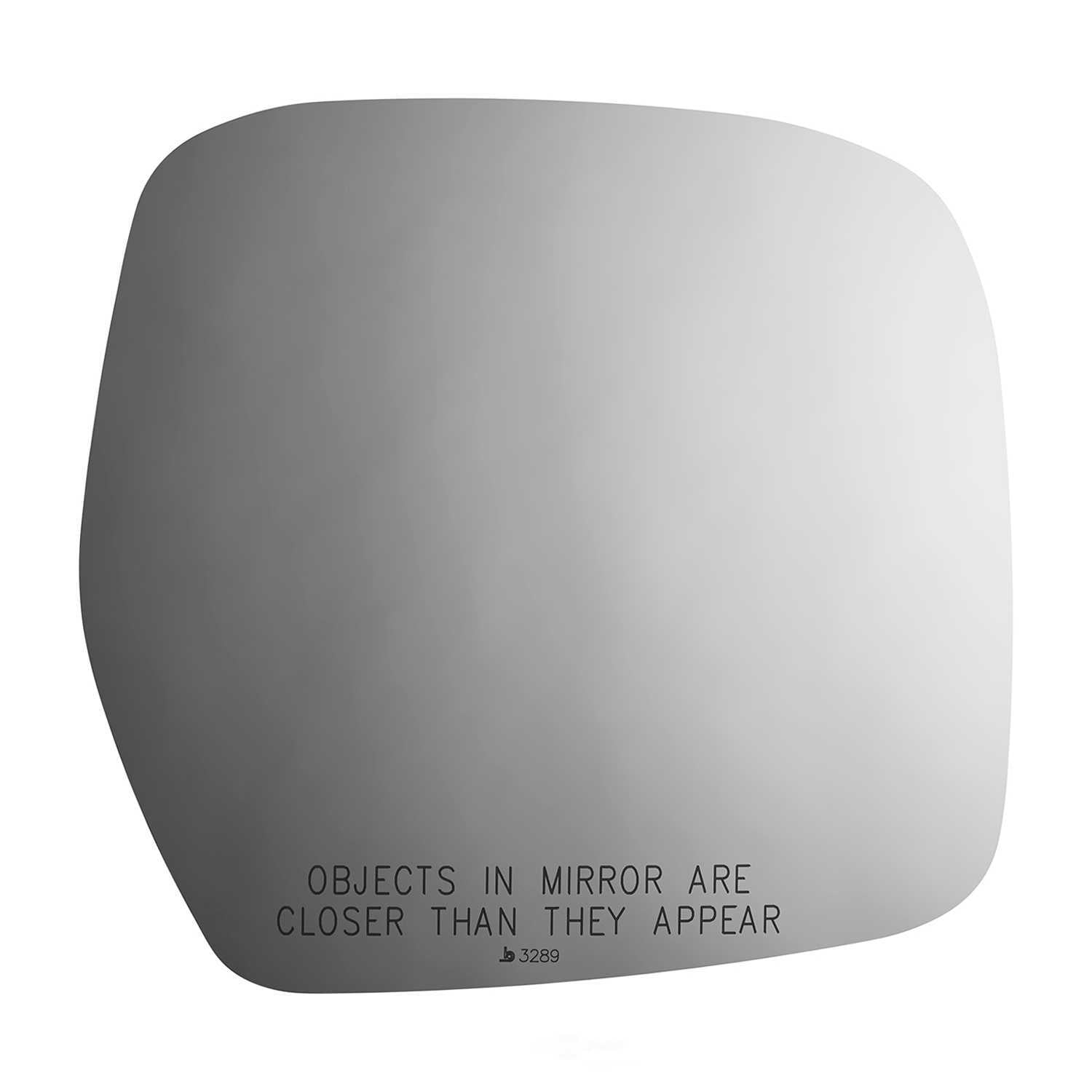 Burco Side View Mirror Replacement Glass - Clear Glass - 3289