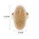 thumbnail image 2 of 2 uds para cepillo exfoliante corporal cepillo de baño de cerdas naturales elimina la piel muerta tratamiento de toxinas de celulitis, 12,5*6,5 cm, 2 of 5