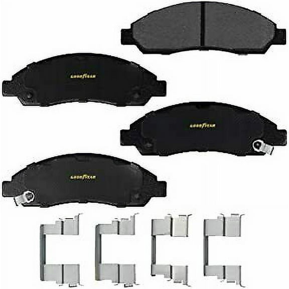 Front Carbon Ceramic Brake Pads for Chevy, GMC, Isuzu Goodyear Brakes GYD1039