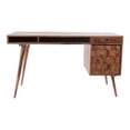 thumbnail image 2 of Moe's Home Collection O2 1-Drawer Modern Wood Writing Desk in Natural, 2 of 10