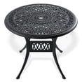 thumbnail image 4 of Black Aluminum Patio Furniture Set - Corrosion - Resistant Finish - Outdoor Events - All - Weather Cushions, 4 of 7